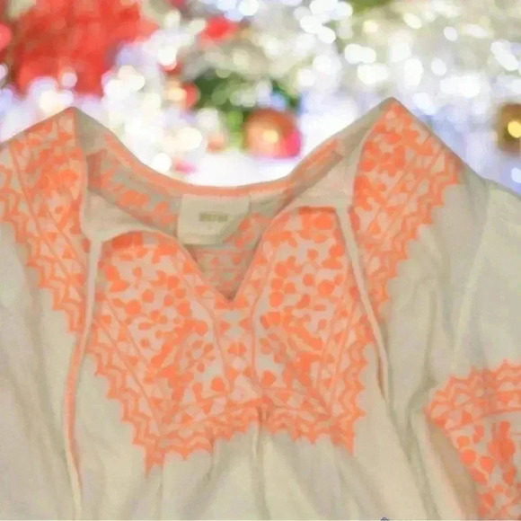 Maeve by Anthropologie by Louisa textured Pleasant top size small - Picture 3 of 5